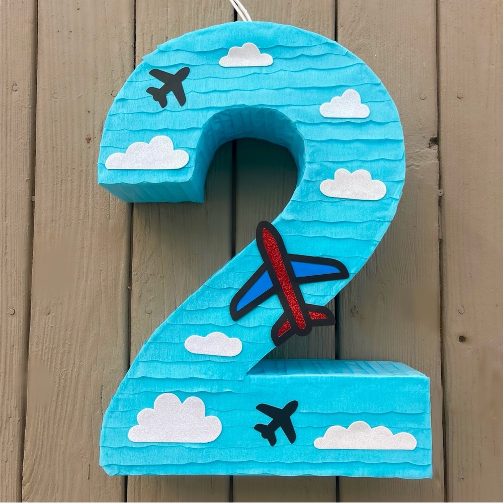 #2 Airplane Themed Pinata